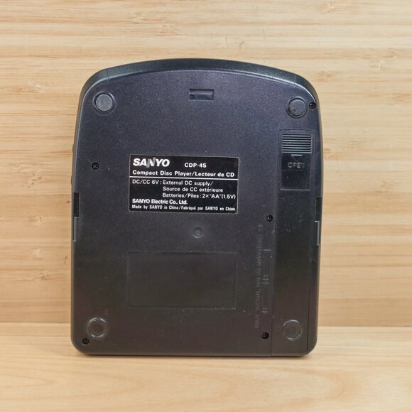 Vintage Sanyo CDP-45 Compact Disc Player / Tested & Working - Picture 5 of 7